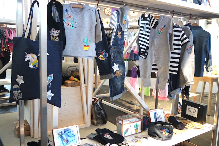Bij kiki patches strijken