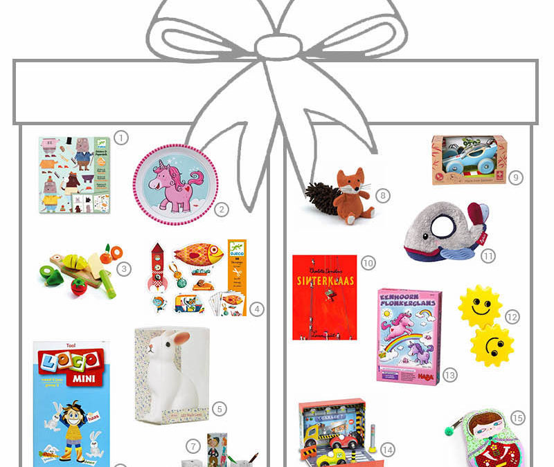 30 SINTERKLAAS CADEAUTJES ONDER DE 15 EURO