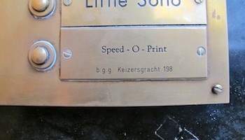 Speed-O-Print – Amsterdam