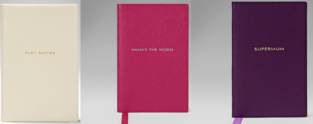 SMYTHSON NOTEBOOK; MOM MUSTHAVE