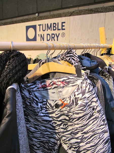 Bij Tumble 'n Dry waren de printjes goed vertegenwoordigd. Ook de zebra was present. 