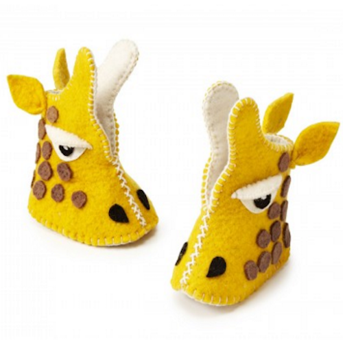 Een leuke baby must-have deze Zootie fairtrade slofjes van Baby Icons.