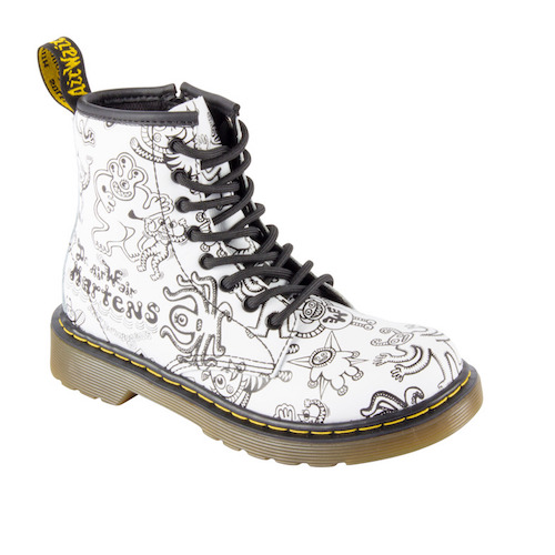 Tekeningen op je schoen bij Dr. Martens