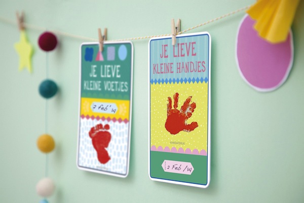 MILESTONE PREGNANCY CARDS; KRAAMCADEAU TIP