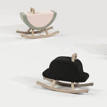 Maison Deux is een nieuw home & living merk voor zowel kinderen als hun ouders. Hoe mooi is dit 'hobbelpaard'!