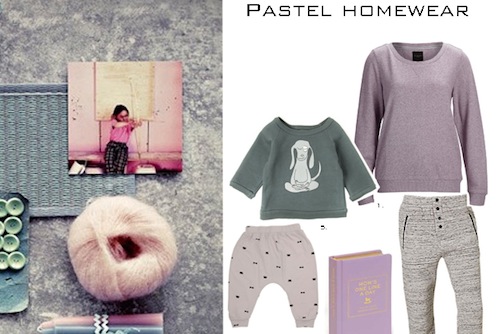 SCRAPBOOK; PASTEL HOMEWEAR