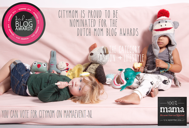 CITYMOM GENOMINEERD VOOR DE DUTCH MOM BLOG AWARDS 2014