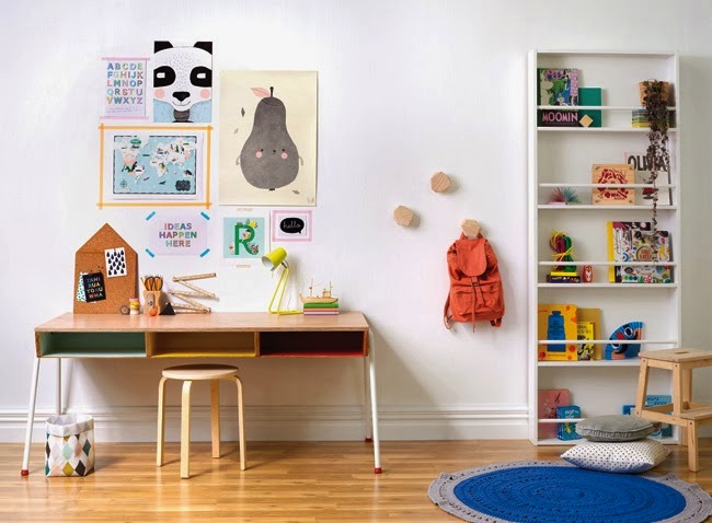 10 x Bureau in de kinderkamer