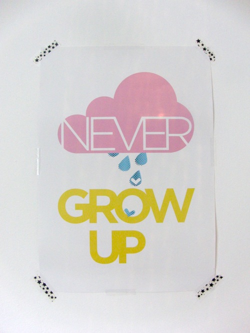 Poster never grow up