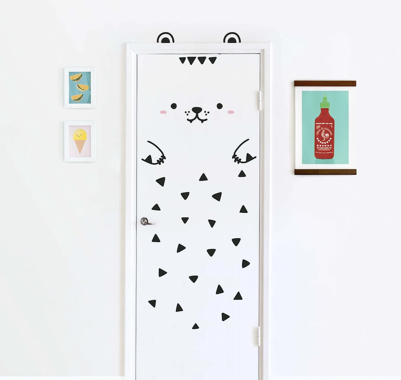 DEURSTICKERS VOOR DE KINDERKAMER