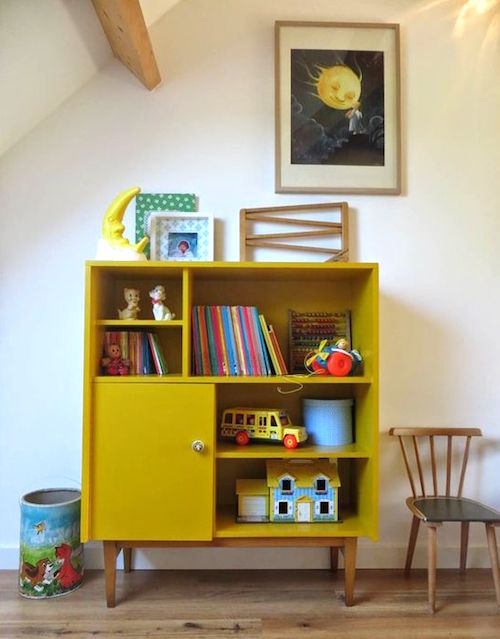 Gele kasten in de kinderkamer 6