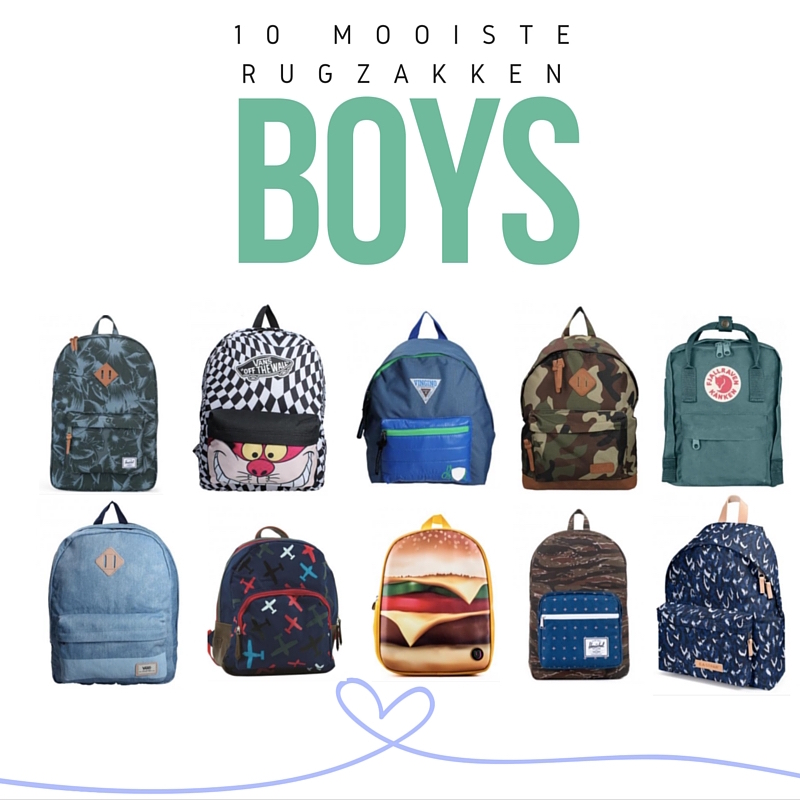 Back to School met deze BACKPACKS Boys