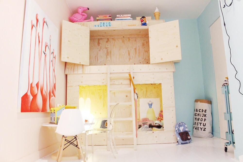 BED OP MAAT; KINDERKAMER BOBBI