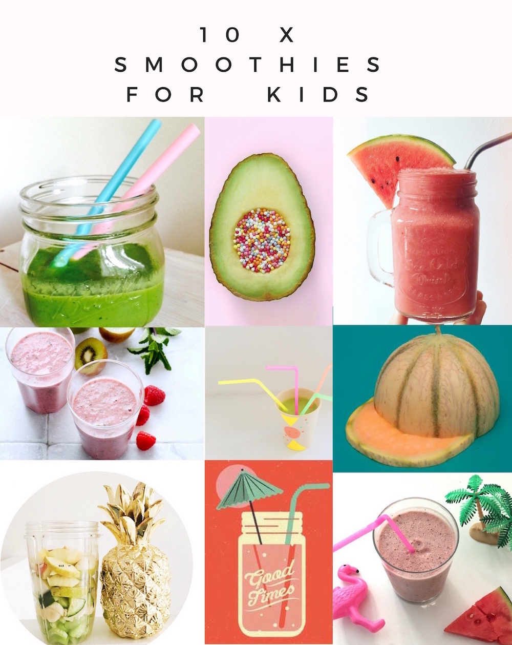 Super 10 x LEKKERE & GEZONDE SMOOTHIE TIPS VOOR KINDEREN MY-19