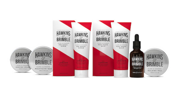 8. grooming producten van Hawkins & Brimble