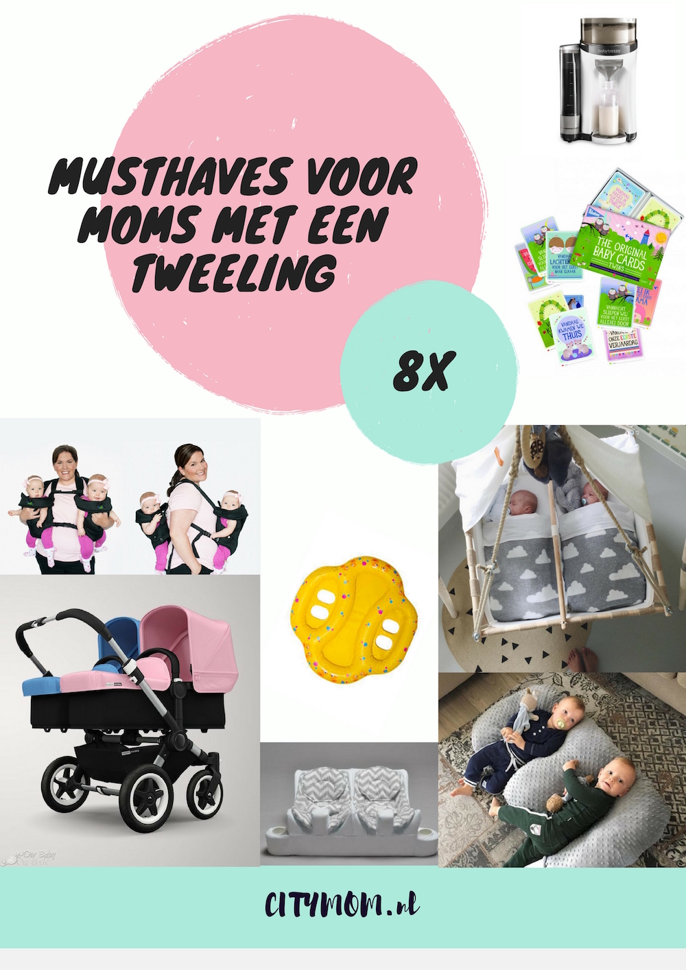 MUSTHAVES VOOR MOEDERS MET EEN TWEELING