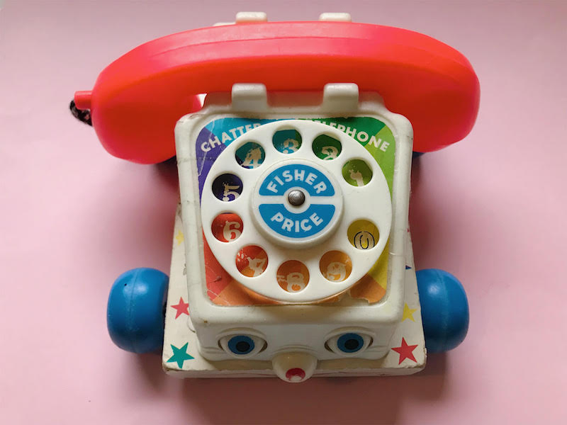 Vintage Fisher Price Telefoon