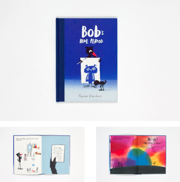 Prentenboeken Bob the Artist & Bob’s Blue Period