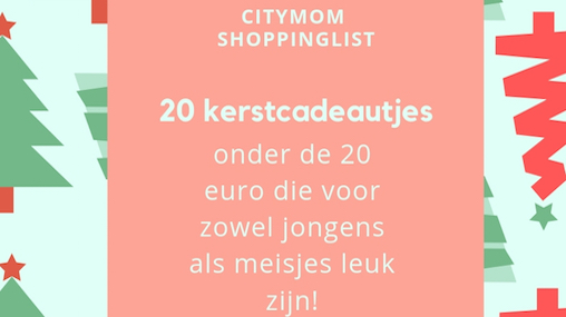 20 KINDER-KERST-KADO-IDEEËN ONDER DE 20 EURO