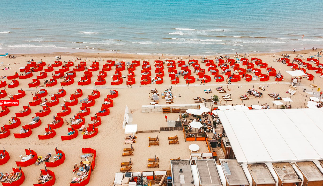 KIDSPROOF STRANDTENT BRIES IN NOORDWIJK