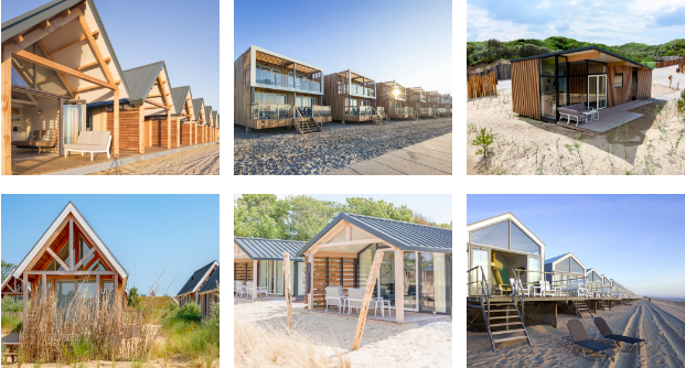 6X LEUKE PLEKKEN AAN ZEE; VAKANTIE VIEREN AAN DE NEDERLANDSE KUST