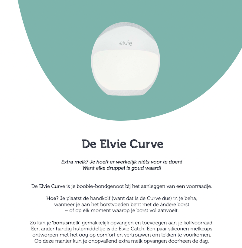 De Elvie Curve