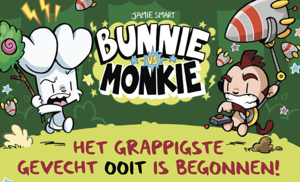 TE LEUK: DE BUNNIE VS MONKIE BOEKEN